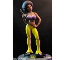 Coffy Statue Pam Grier as Coffy Autographed Version 63 cm